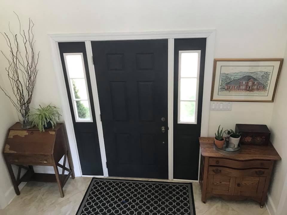 DIY Black Interior Doors Laurel Dane Designs, LLC